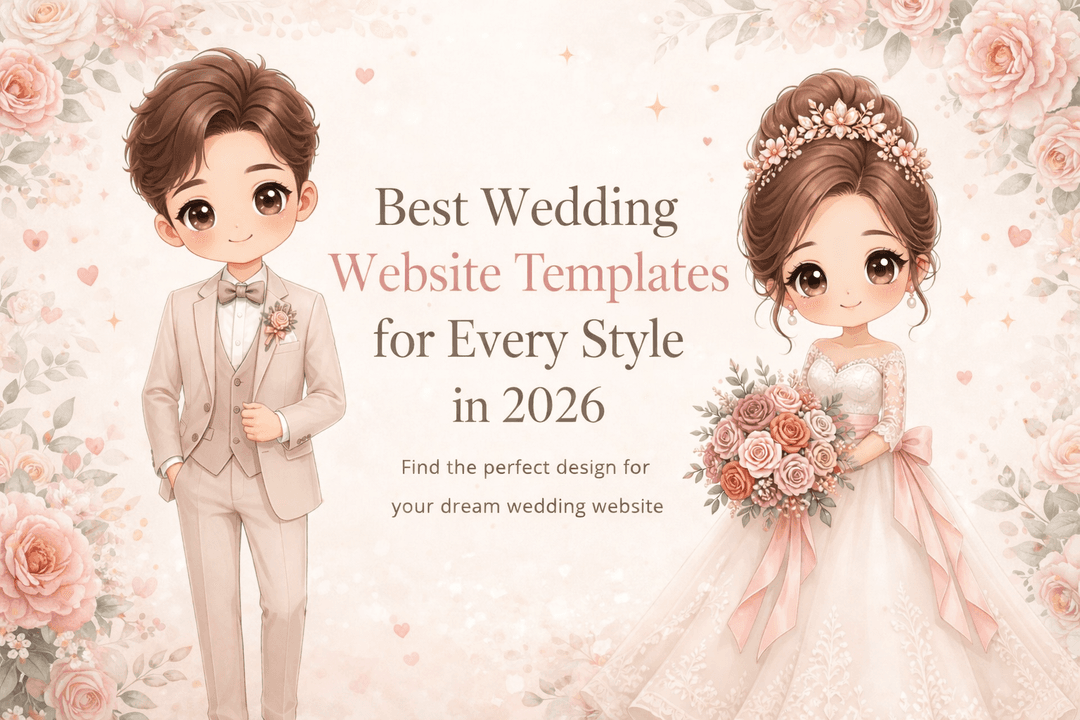 Best Wedding Website Templates for Every Style in 2026